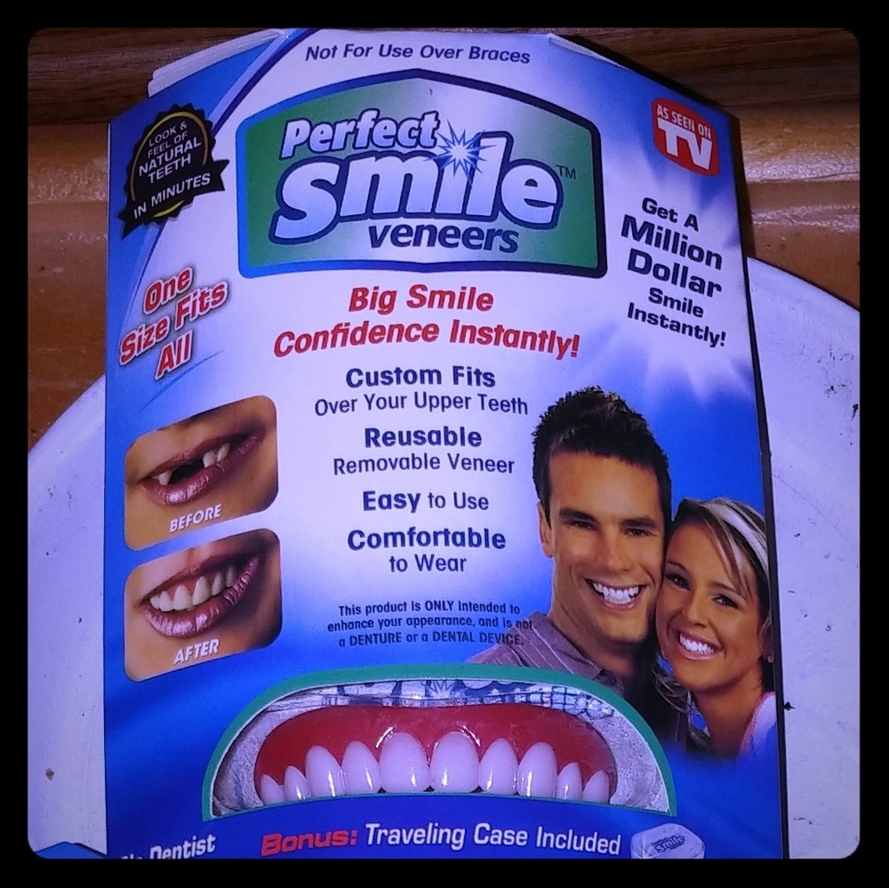Smile Veneers Customizable Teeth Insert